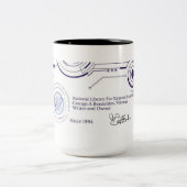 Bewusstsein zweifarbige tasse (Mittel)