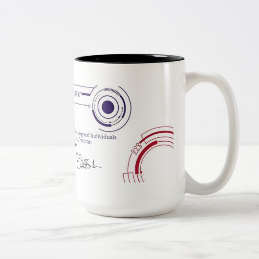 Bewusstsein zweifarbige tasse (Rechts)