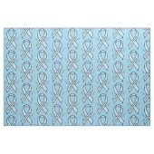 Bewusstseins-Band des Trisomy-18 mit Flügeln Stoff (Fat Quarter (45,7 x 55,9 cm))