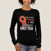 Bewusstseins-Schleifen-Kunst Tri-Blend Shirt (Vorderseite)
