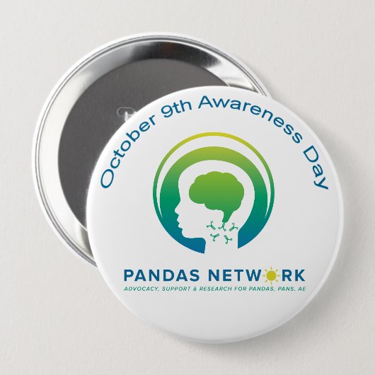 Bewusstseins-Tagesknopf Button (Vorne & Hinten)