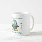 Bewusstseins-Tasse Trigeminalneuralgia-MVD Kaffeetasse (VorderseiteRechts)