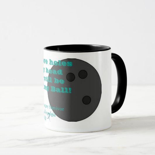 Bewusstseins-Tasse Trigeminalneuralgia-MVD Tasse (VorderseiteRechts)