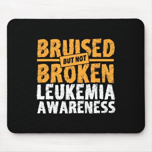 Bewusstseinsbildung bei der Leukämie durch erhöhte Mousepad (Vorne)
