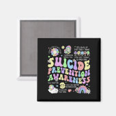Bewusstseinsbildung bei der Prävention von Suizide Magnet (Vorderseite/Rückseite)