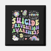 Bewusstseinsbildung bei der Prävention von Suizide Magnet (Vorne)