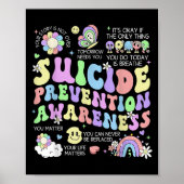 Bewusstseinsbildung bei der Prävention von Suizide Poster (Vorne)