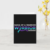 Bewusstseinsbildung bei der Suizidprävention Karte (Gelbe Blume)