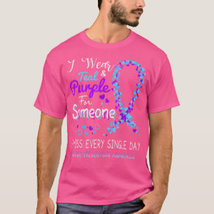 Bewusstseinsbildung bei Suizidprävention I Tragen T-Shirt