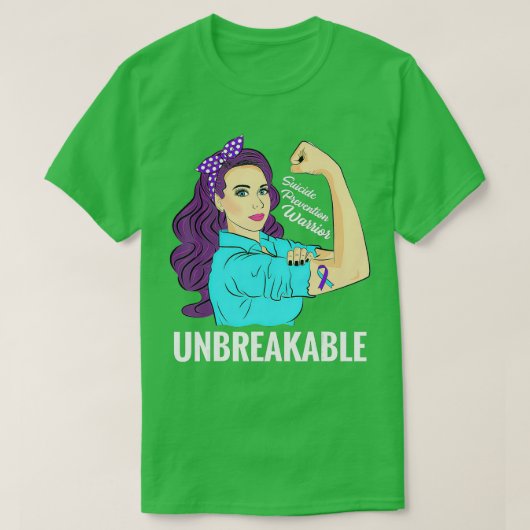 Bewusstseinsbildung bei Suizidprävention Mentaler  T-Shirt (Design vorne)