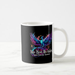 Bewusstseinsbildung bei Suizidprävention Phönix au Kaffeetasse