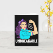 Bewusstseinsbildung bei Suizidprävention Psychisch Karte (Gelbe Blume)