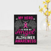 Bewusstseinsbildung Demenz Pflege Karte (Gelbe Blume)