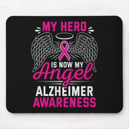 Bewusstseinsbildung Demenz Pflege Mousepad (Vorne)