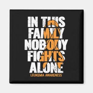 Bewusstseinsbildung Familienunterstützung Leukämie Magnet