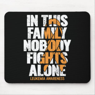 Bewusstseinsbildung Familienunterstützung Leukämie Mousepad