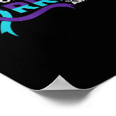 Bewusstseinsbildung für Suizid Bruder eines Kriege Poster (Ecke)