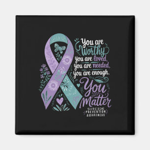 Bewusstseinsbildung zur Suizidprävention Positive  Magnet