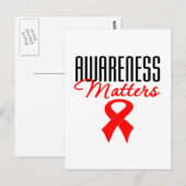 Bewusstseinsfragen Postkarte (Vorne/Hinten)