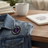 Bewusstseinsgeschenk für Epilepsie-Selbsthilfegrup Button