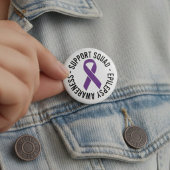 Bewusstseinsgeschenk für Epilepsie-Selbsthilfegrup Button
