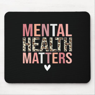 Bewusstseinsmonat für psychische Gesundheitsproble Mousepad