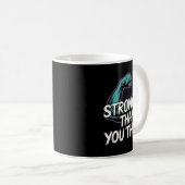 Bewusstseinsmonat September Psychisches Bewusstsei Kaffeetasse (VorderseiteRechts)