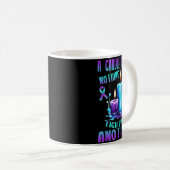 Bewusstseinspräventionsunterstützung Überlebender Kaffeetasse (VorderseiteRechts)
