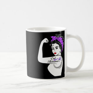 Bewusstseinsstarkes Lila Bandana-Geschenk für Frau Kaffeetasse