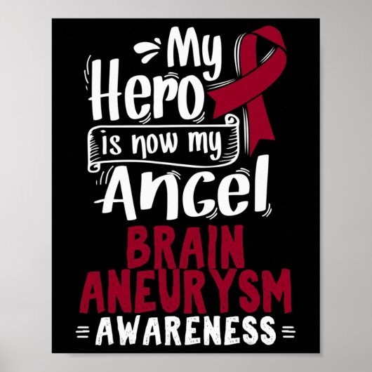 Bewusstseinsstörung Brain Aneurysm Poster (Vorne)