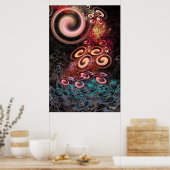 "Bewusstseinsstreit" Poster (Küche)