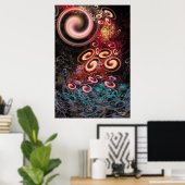 "Bewusstseinsstreit" Poster (Heimbüro)