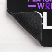 Bewusstseinsüberlebender Offizieller Krieger Mousepad (Ecke)