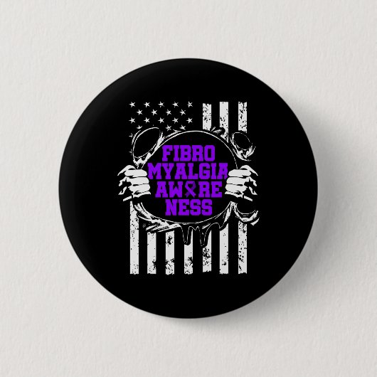 Bewusstseinsüberlebender Proud-Krieger 8 Button (Vorderseite)