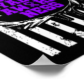 Bewusstseinsüberlebender Proud-Krieger 8 Poster (Ecke)