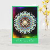 Bewusstseinsweg Karte (Gelbe Blume)