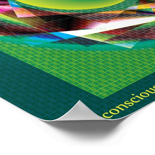 Bewusstseinszustand Poster (Ecke)