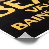 Bex les Bains, Suisse Française, Ligne du Simplon Poster (Ecke)