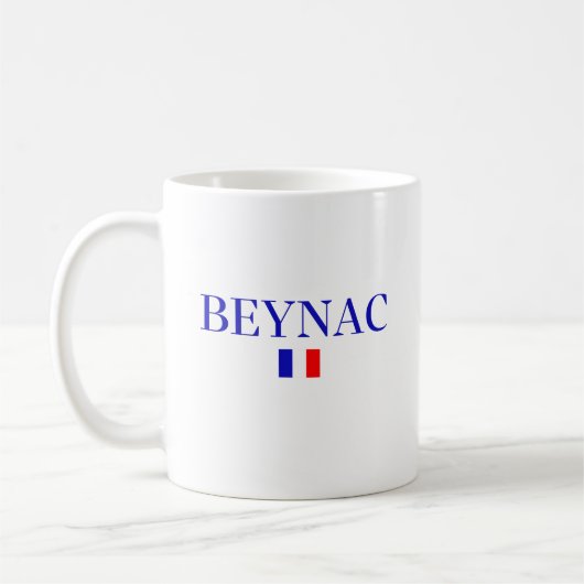 BEYNAC France Kaffeetasse (Links)