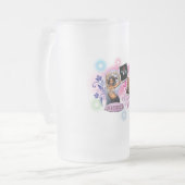 Beyonce'-Bierglas Mattglas Bierglas (Vorderseite Links)