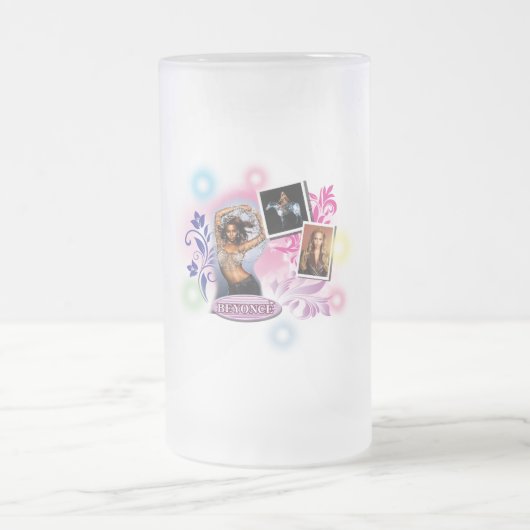 Beyonce'-Bierglas Mattglas Bierglas (Mittel)