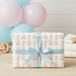 Beyond Adororable: Giraffe-Liebe-Geschenk-Wrap Geschenkpapier Set