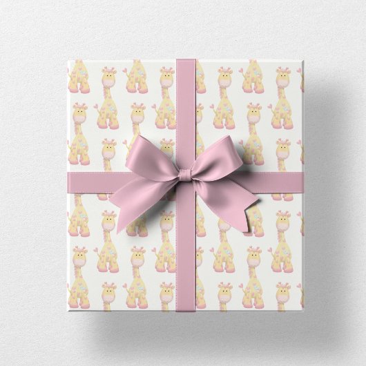 Beyond Adororable: Giraffe-Liebe-Geschenk-Wrap Geschenkpapier Set