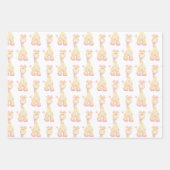 Beyond Adororable: Giraffe-Liebe-Geschenk-Wrap Geschenkpapier Set (Vorderseite)