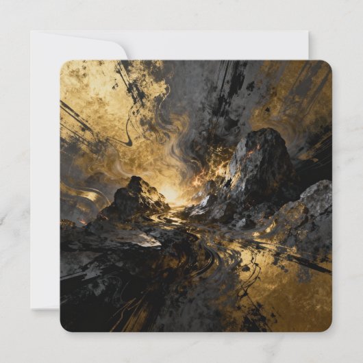 Beyond - AI Fantasy Digital Art Print (Vorderseite)