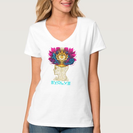 Beyond Cybernetic Mind Grafik Herren T-Shirt (Vorderseite)