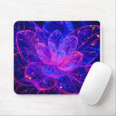 Beyond Frosted Glass Bloom Mousepad (Mit Mouse)