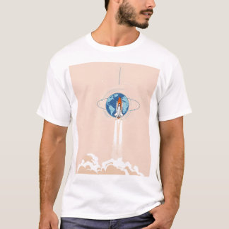 Beyond Gravity - Rocket Launch T - Shirt Des