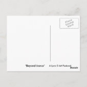 Beyond Icarus Postkarte (Rückseite)