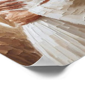 Beyond Love, Christian Art, Jesus Hugging Girl Poster (Ecke)